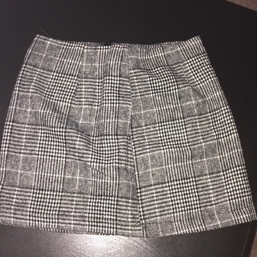 Plaid skirt